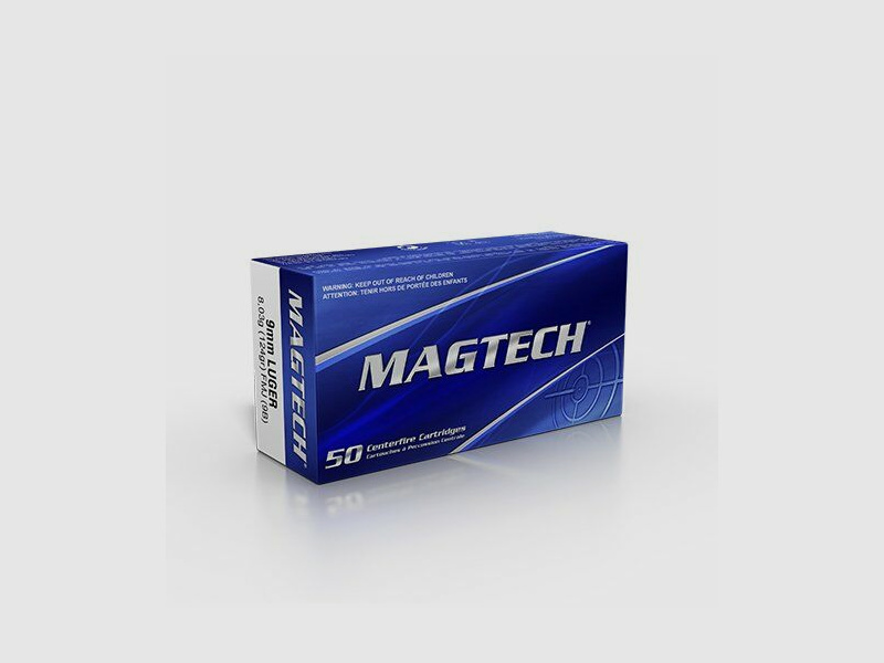 MAGTECH 9mm Luger FMJ 124grs
