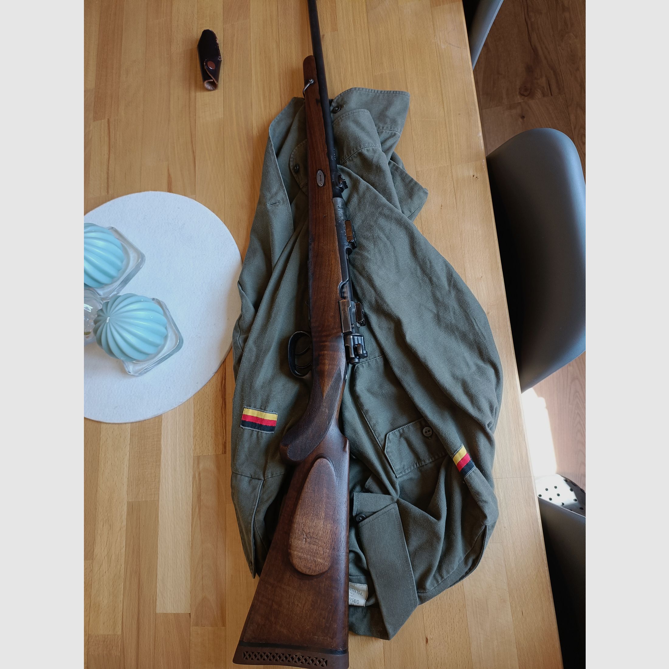 Mauser 98 Repetierbüchse + Munition 