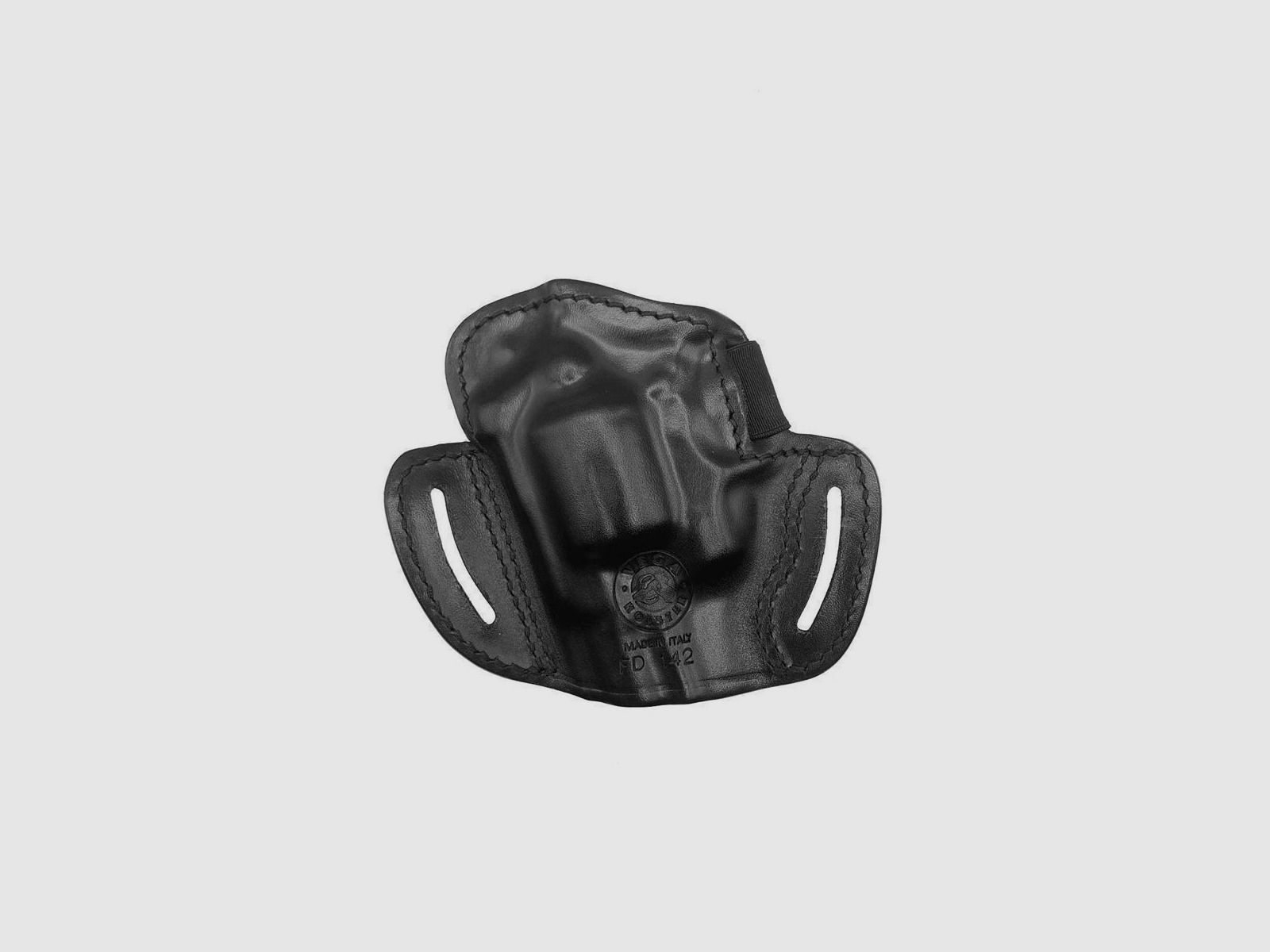 Gürtelholster mit offener Mündung 2,5",3",4" S&W K/L Frame ,Ruger GP100/GP101,Colt Python,Taurus 65/66/82/669/431/441-Schwarz-Rechtshänder