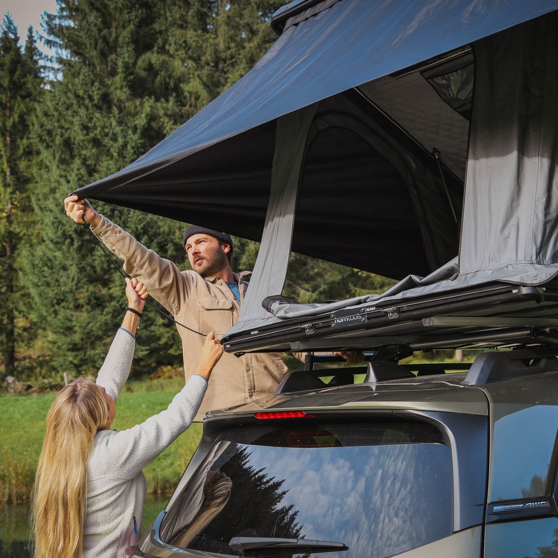 Tenda da tetto Cloud - Area di riposo 140 cm, immagine 10 di 19