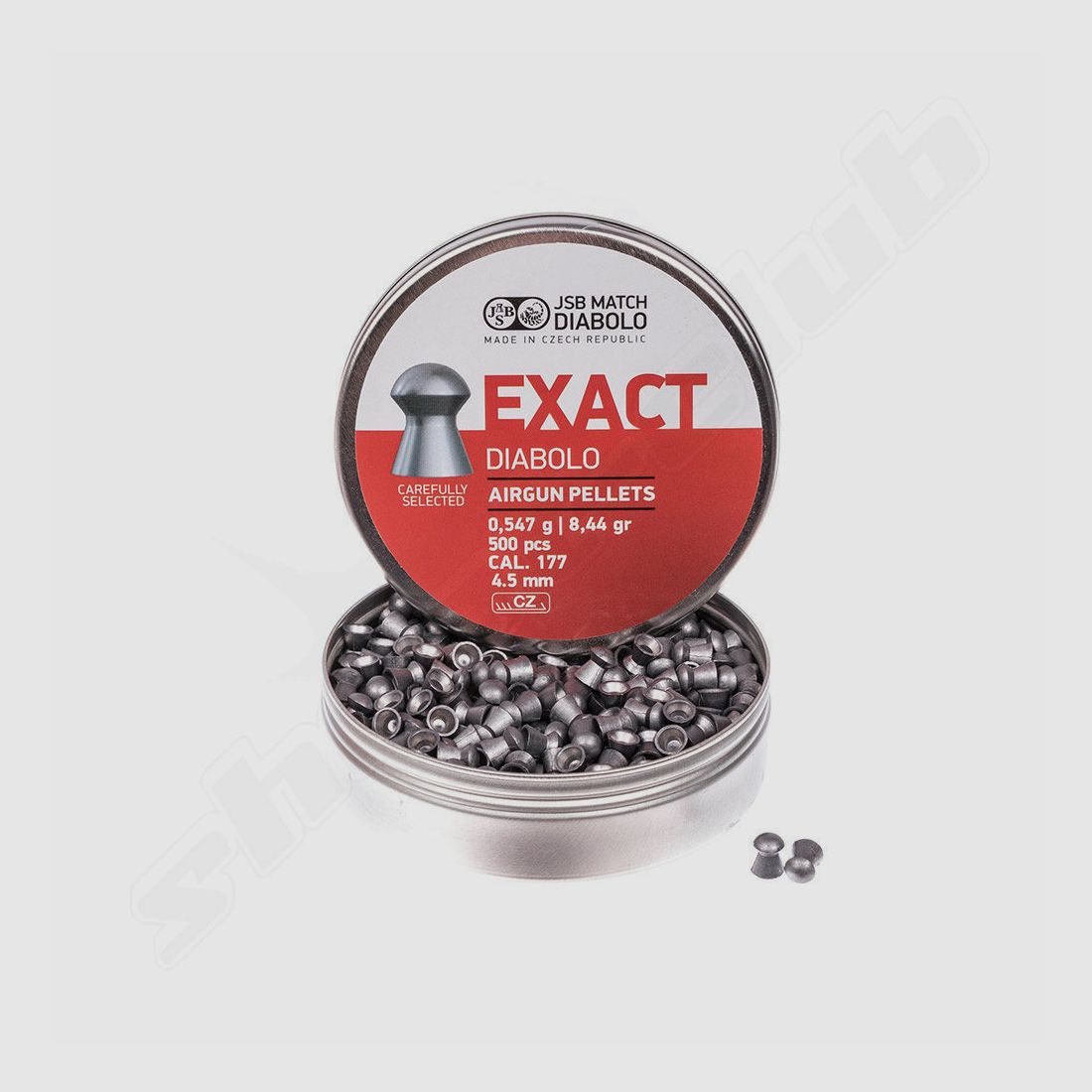 xxx Edelstahl Kugelfang + 120 Zielscheiben + JSB Exact