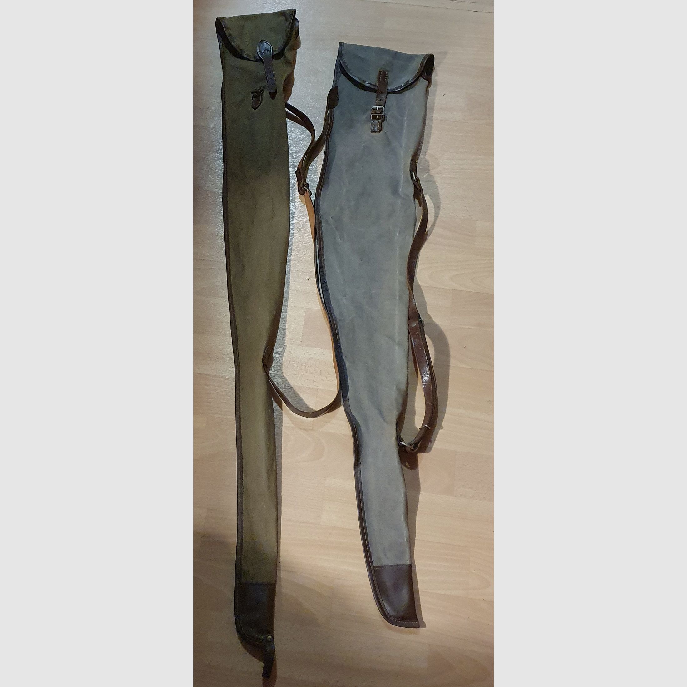 4x Tasche Futteral DDR Luftgewehr Haenel 49a