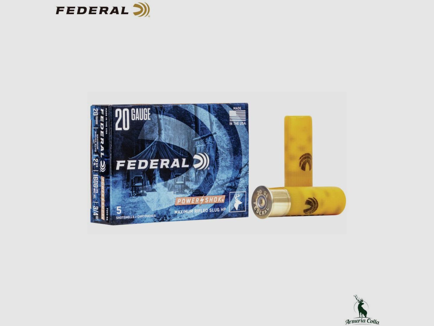 Federal Munition Geschoss Kal. 20