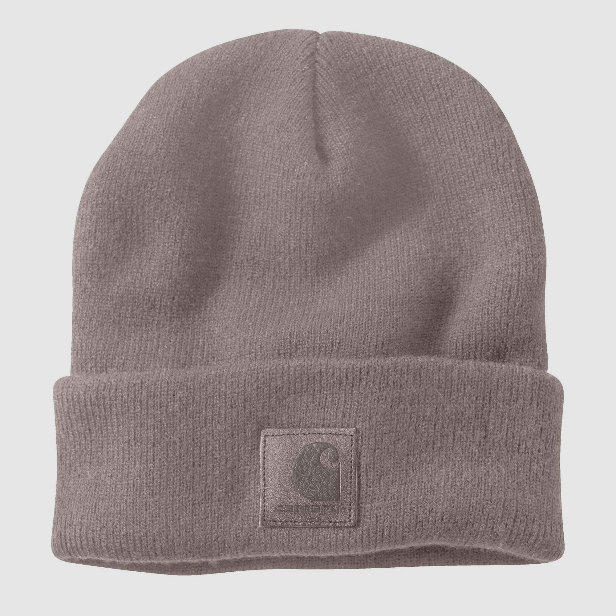 Carhartt Label Watch Beanie Ash Violet