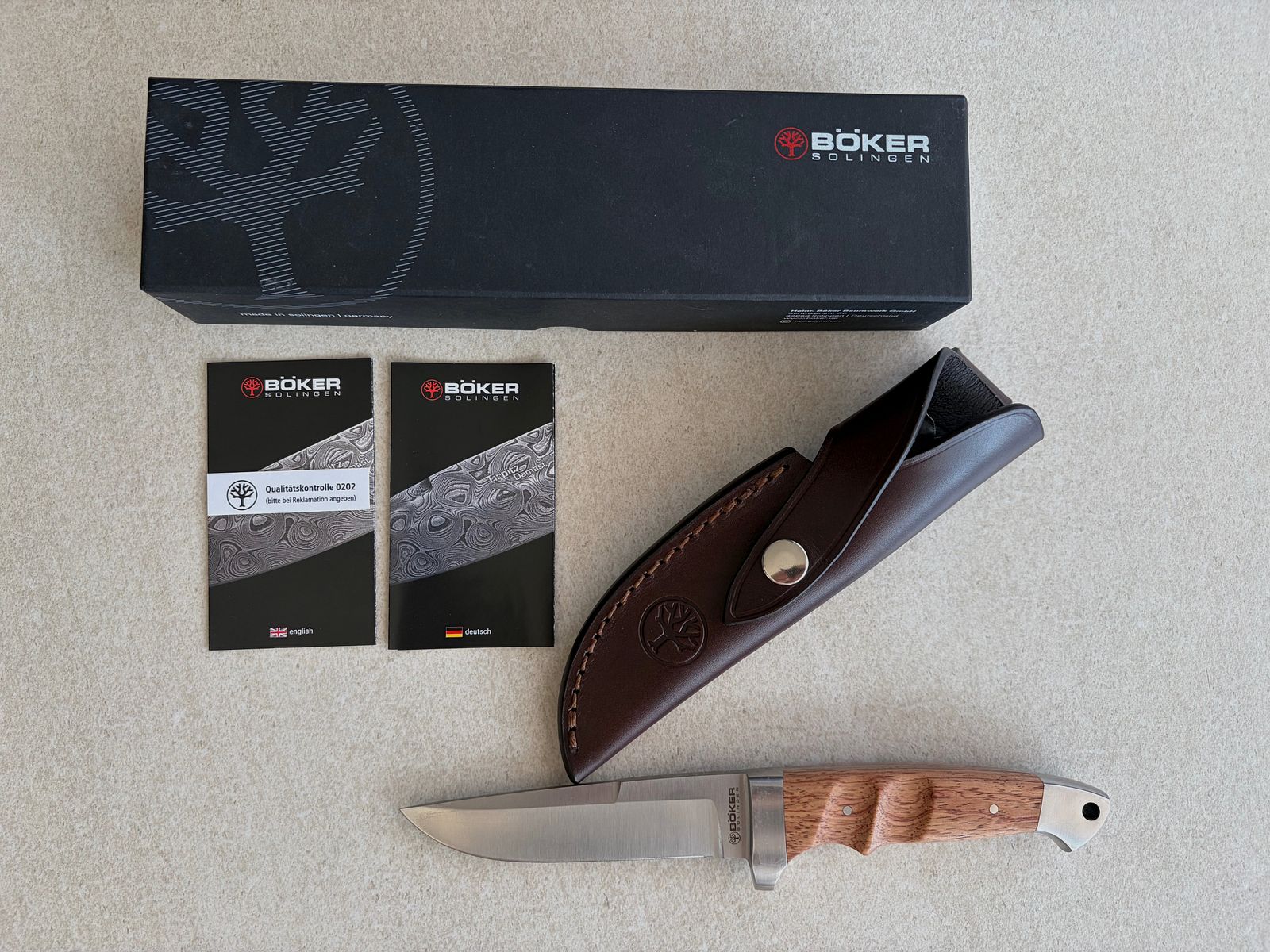 Böker Vollintegral 2.0 Rosewood | Nieuw | OVP | Made in Germany