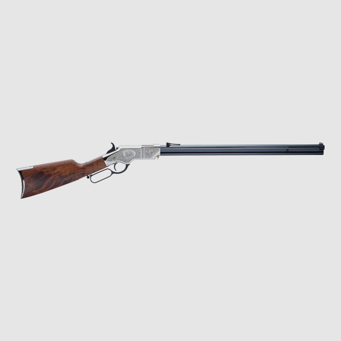 Lever Action Original Henry Silver Deluxe Engraved Rifle