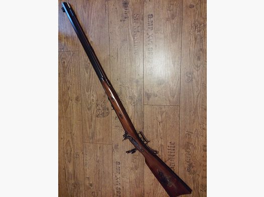 Fusil à chargement par la bouche (fusil à percussion) Pedersoli Tryon .45 avec dioptre et ensemble d'accessoires complet