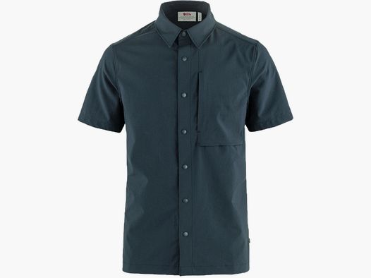 FJÄLLRÄVEN High Coast Pack Shirt SS M Granatowy