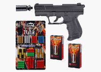Feuerwerk Set Walther P22 Ready Schreckschuss groß