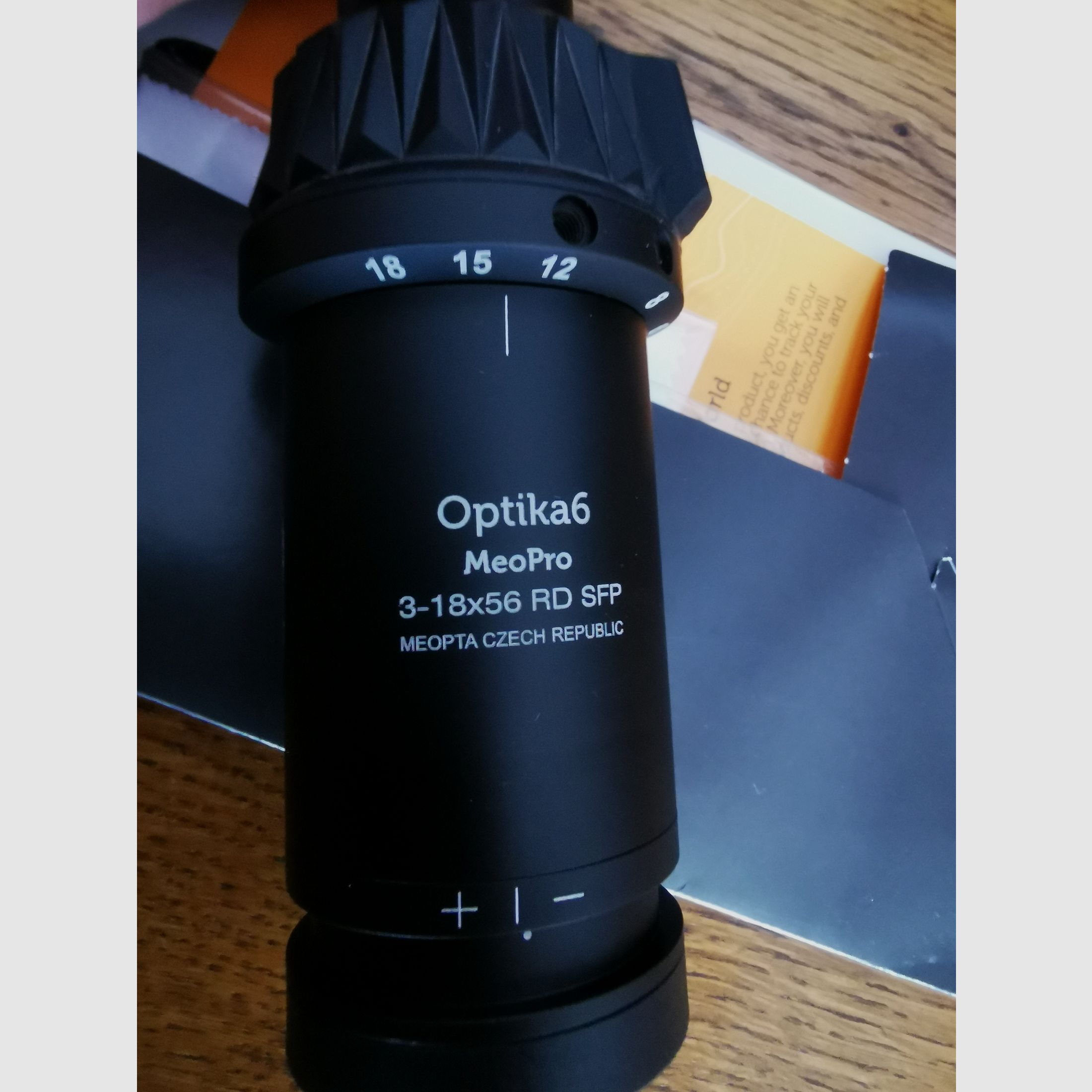 Meopta Optika6 3-18x56 RD SFP 4K