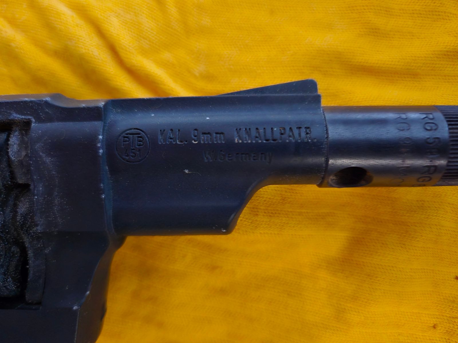 SCHRECKSCHUSS PISTOLE 9MM , RÖHM