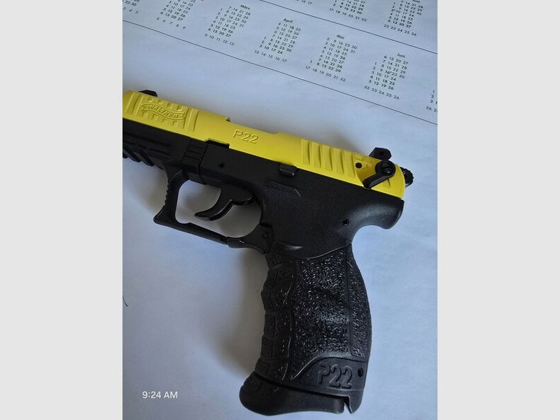 Walther P22Q Black/Yellow ungeschossen