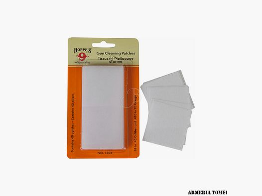 HOPPE’S – REINIGUNGSTÜCHER FÜR Kal. 270/35