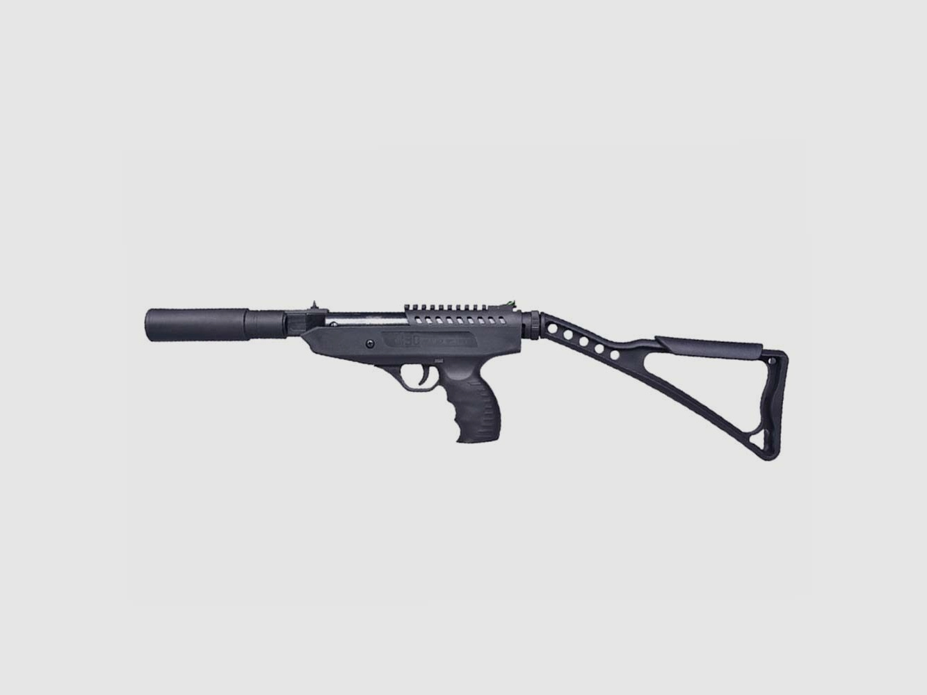 BO Manufacture Hitman Pistolet pneumatyczny .177 + shoXx Plinking, Diabolos 3x