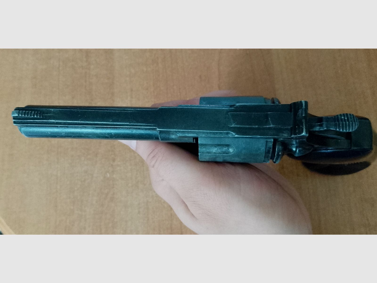 Cuno Melcher ME Magnum im Kal. 9 mm R. Knall im PTB 438