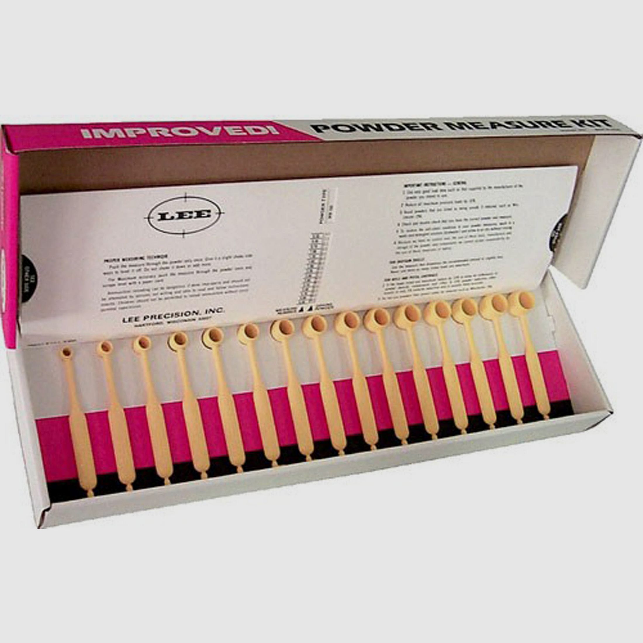 Lee Precision – kit mesureurs de poudre