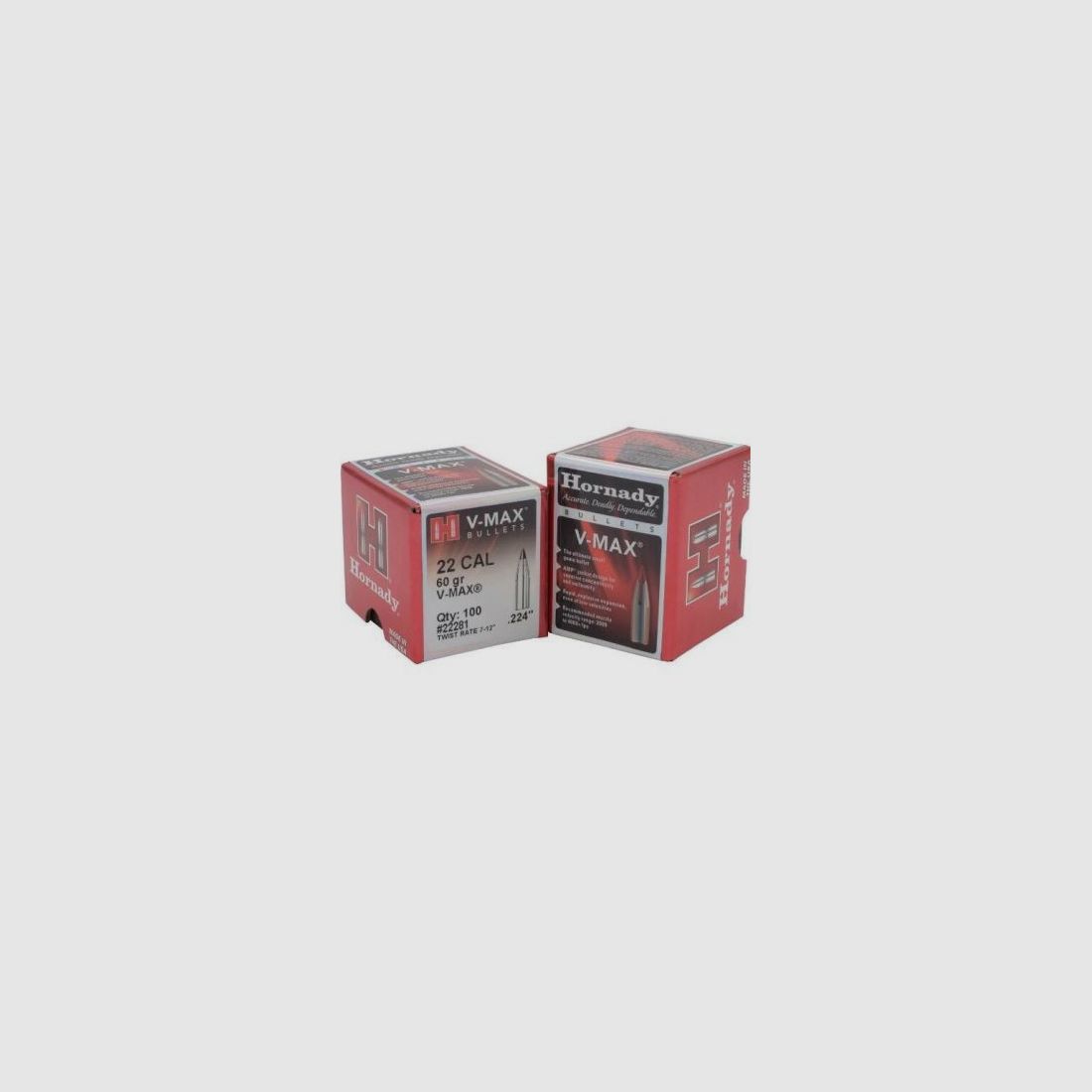 HORNADY Geschosse Kal.22 60GR V-MAX, Bild 1 von 2