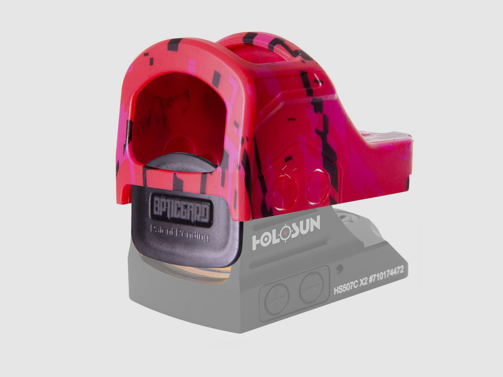 OPTICGARD - HOLOSUN 507C - Czerwony kamuflaż