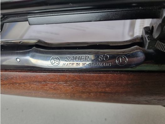 Büchse  Sauer & Sohn  7x64, mit Glas