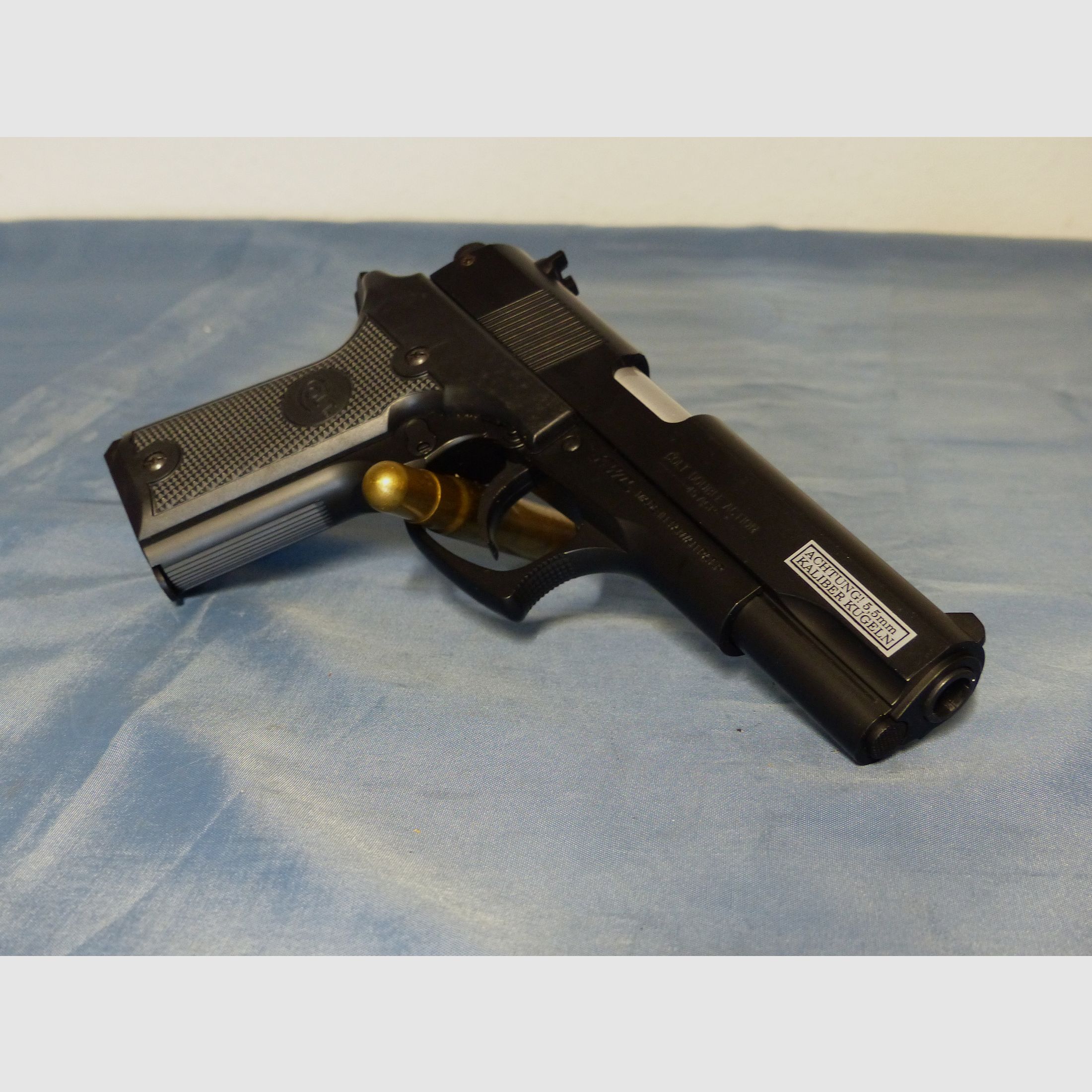 Colt Black Hop Up Type van KWC Soft Air Double Eagle Kal. 5,5mm