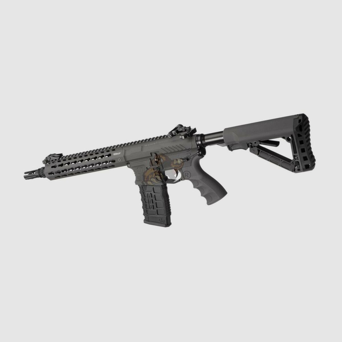 G&G CM16 SRL with ETU in Battleship Grey Airsoft S-AEG free from 18