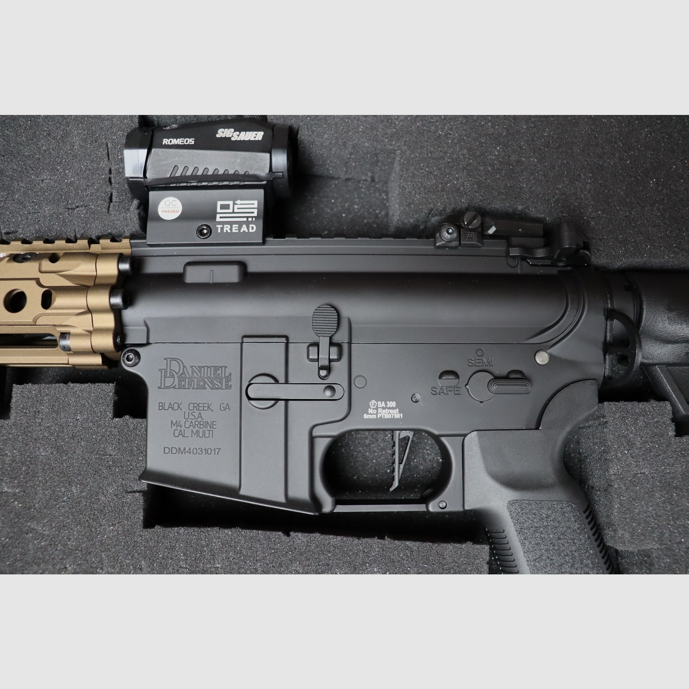 Specna Arms SA-E27 10,5" RIS III Edge mit HAL ETU, Chaos Bronze Paket