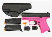 Pistole BUBIX BRO - Kaliber 9x19 subkompakt Pink 9mmLuger