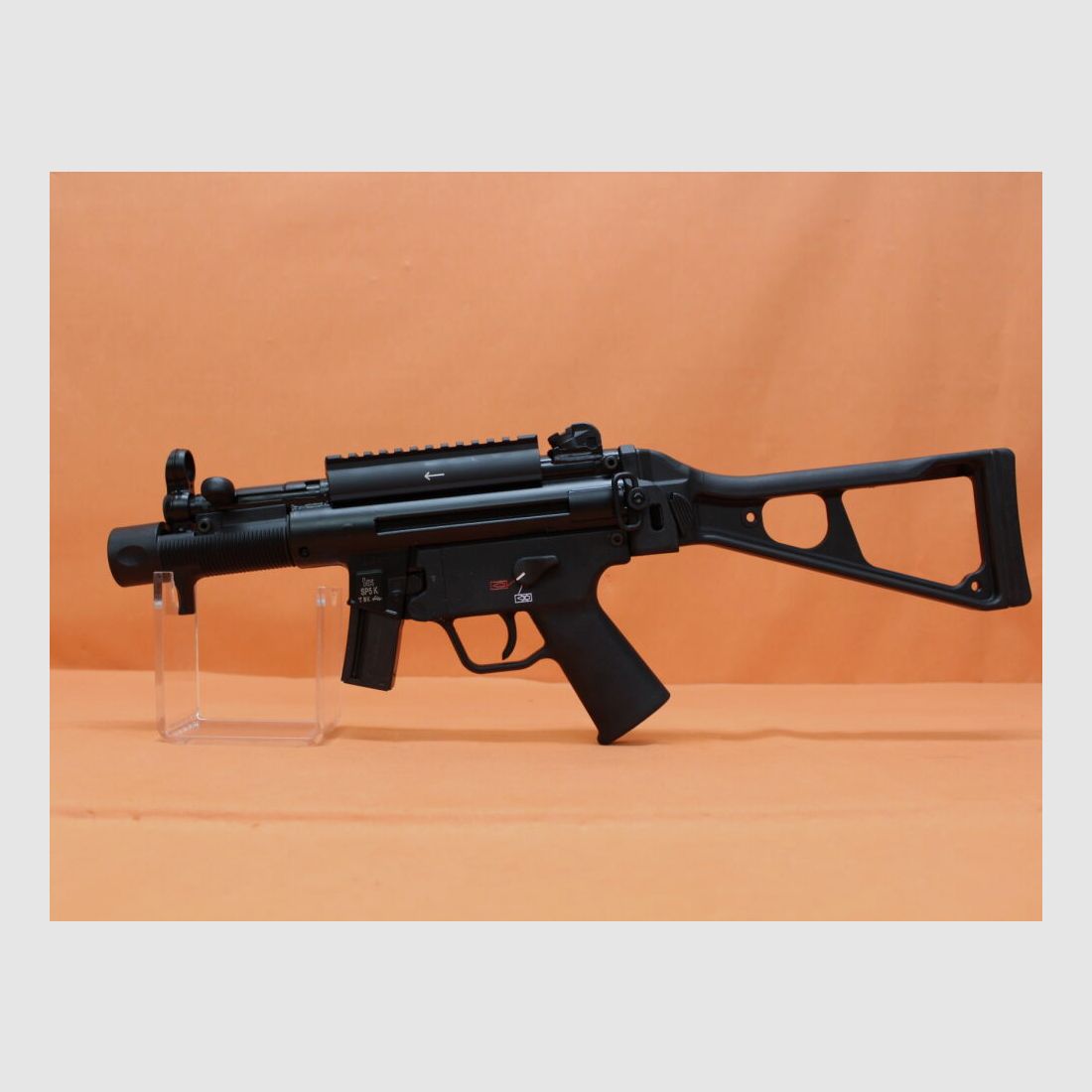 Heckler&Koch Ha.Pistole 9mmLuger Heckler&Koch/H&K SP5K System HK94/MP5K,115mm Lauf/ Klap, Bild 1 von 3