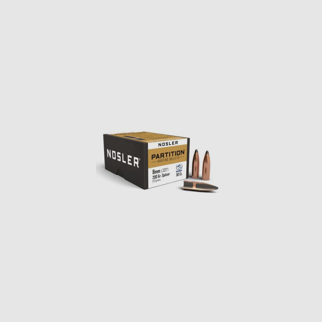 Nosler Hunting Cal. 8x57 Partition 200 Grain #35277