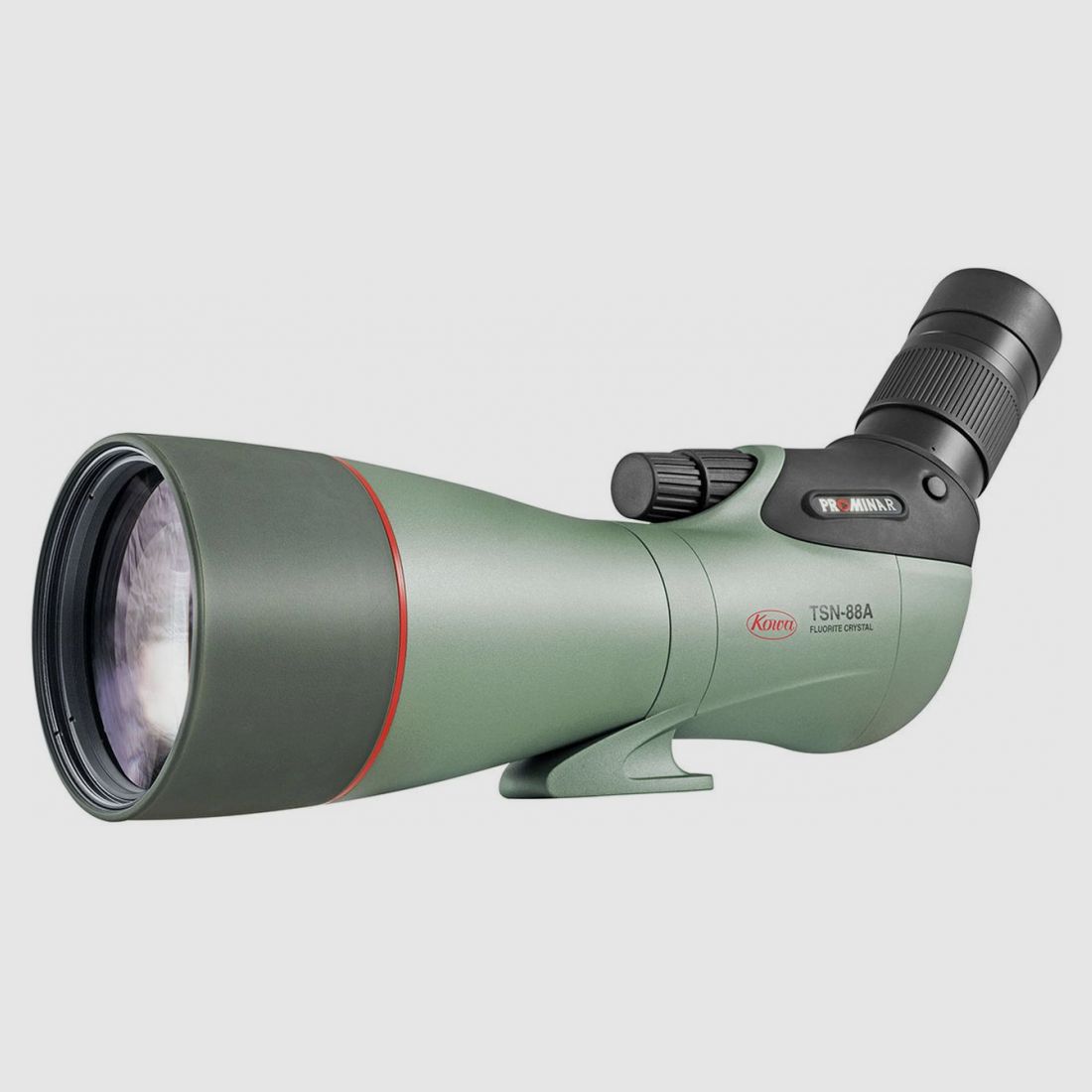 Kowa KOWA TSN-88A 88mm PROMINAR - Angled View with TE-11WZ II WW Eyepiece