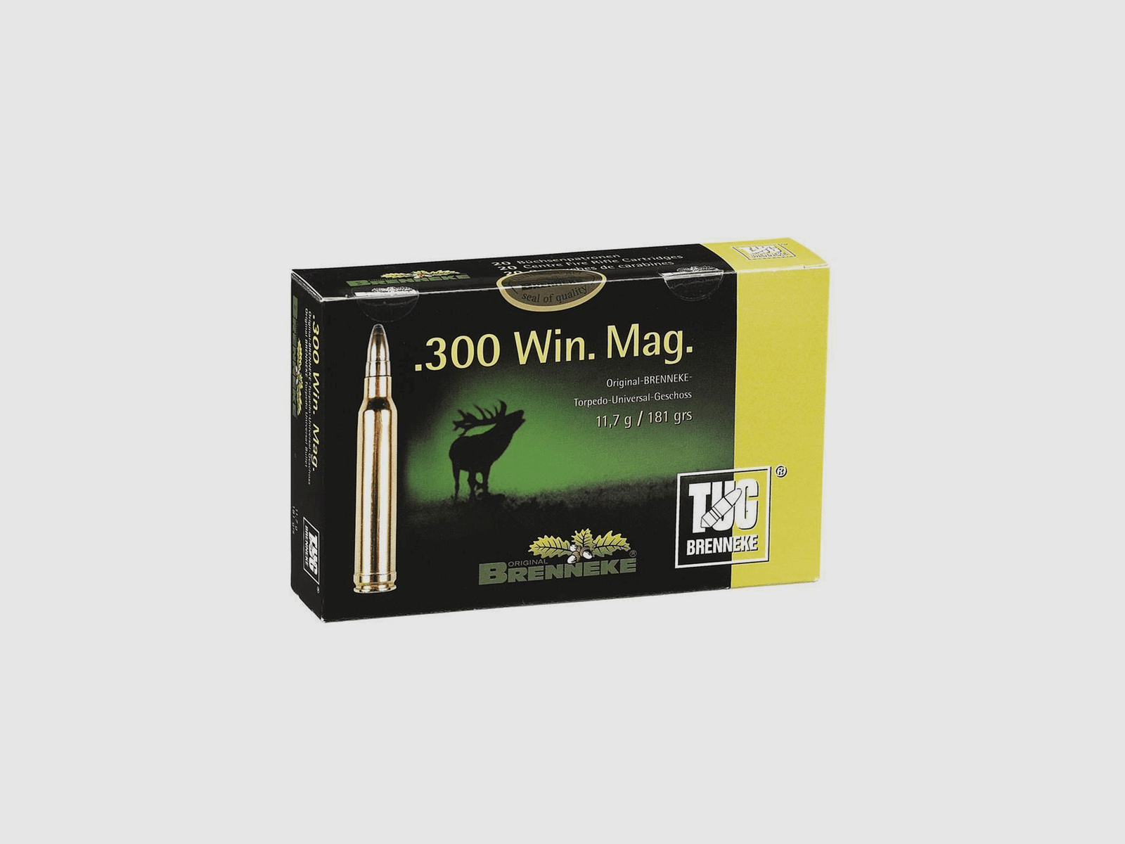 BRENNEKE – .300 Win. Mag. 11,7g | 181gr | ORIGINAL TUG