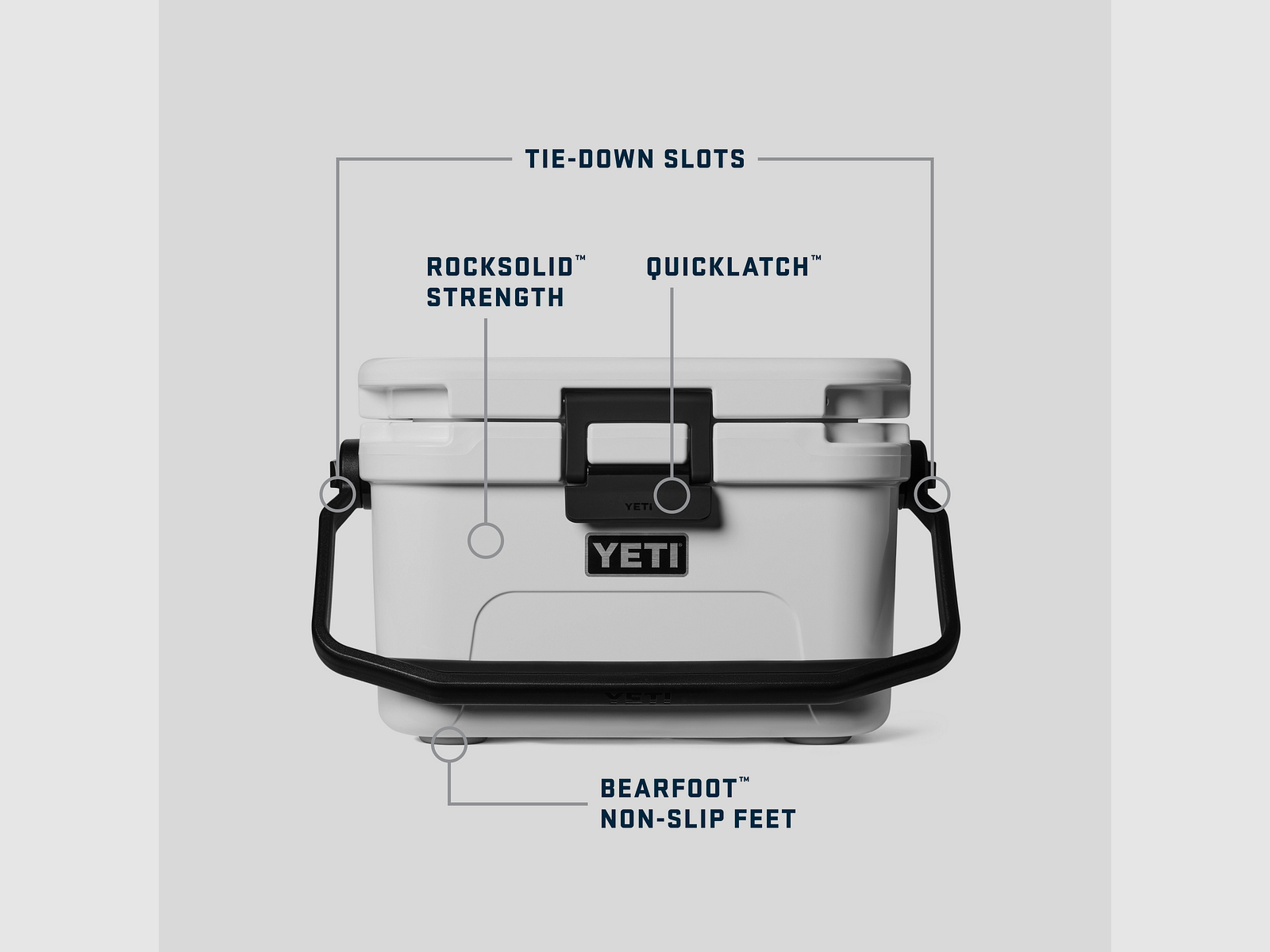 YETI® Kühlbox Roadie 8 - Royale Blue, Bild 10 von 10