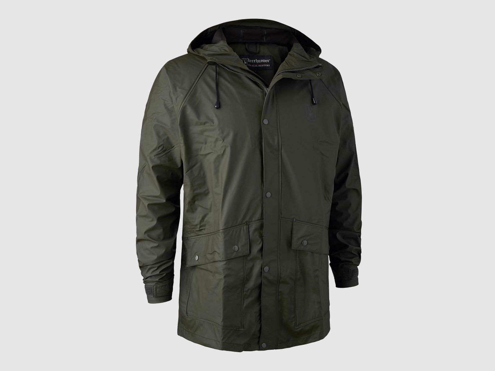 Chaqueta de lluvia Deerhunter Hurricane Art Green 3XL