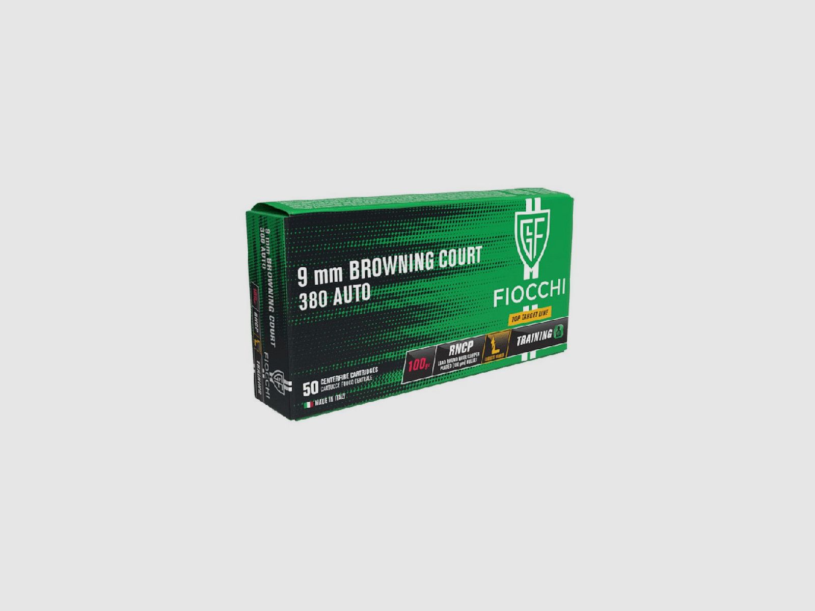 Fiocchi 380 Auto / 9mm Corto TOP TARGET 100gr