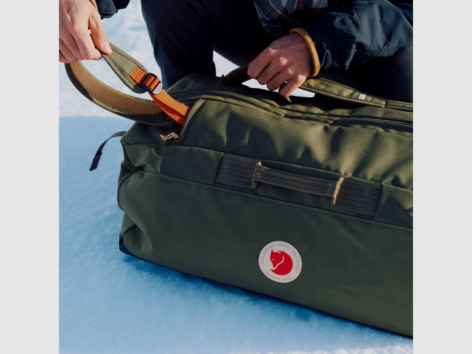 FJÄLLRÄVEN Färden Duffel 80 Green