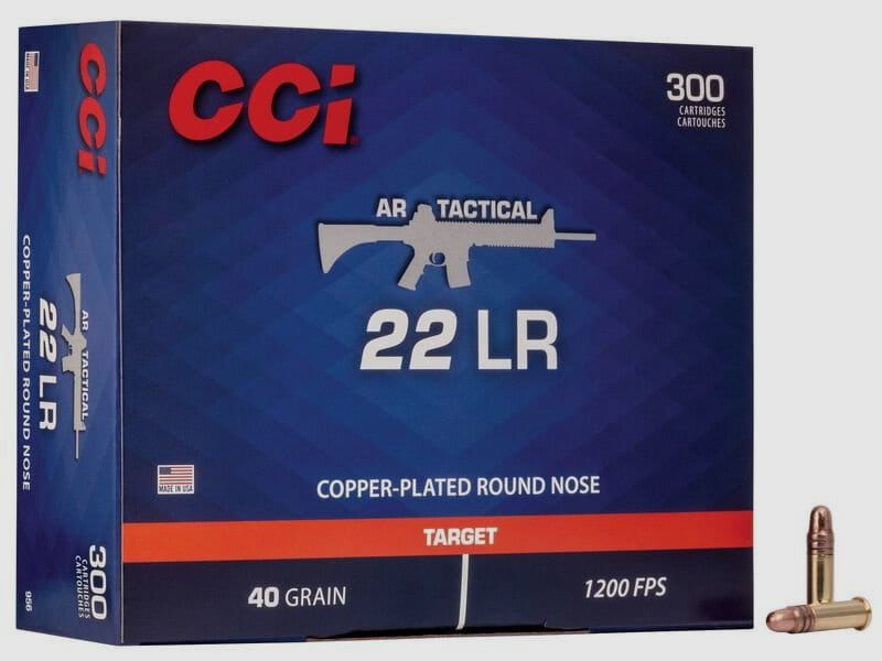 CCI Tactical .22 lfB. 40 grs 300 Stk.