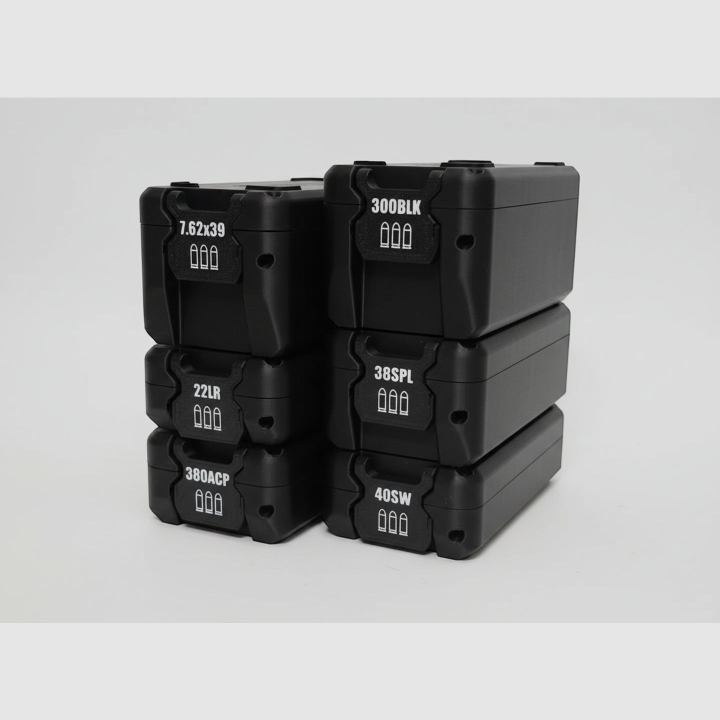 Filamelt Munitionsbox / 300 AAC Blackout / 'Klapp- / Rastdeckel' / Patronenbox, Ammo Box