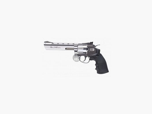 Luftpistole - Dan Wesson 6" Co2-System NBB Silber - Kal. 4,5 mm