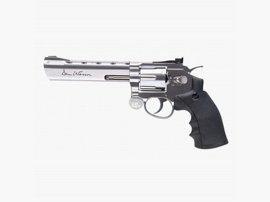 Luftpistole - Dan Wesson 6" Co2-System NBB Silber - Kal. 4,5 mm