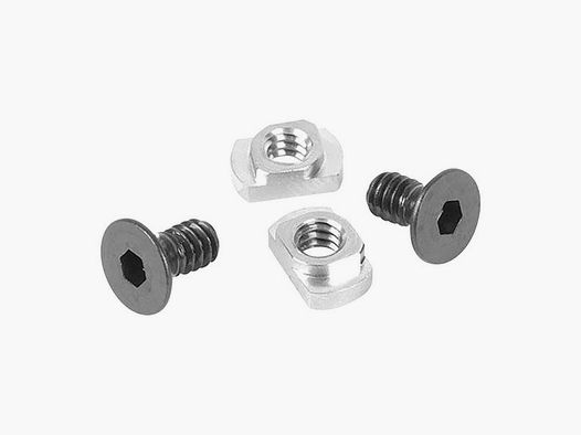EGW M-LOK NUTS STAINLESS STEEL 2PK