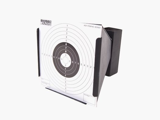Swiss Arms bullet trap with target sheets 14x14 - Airsoft | compressed air