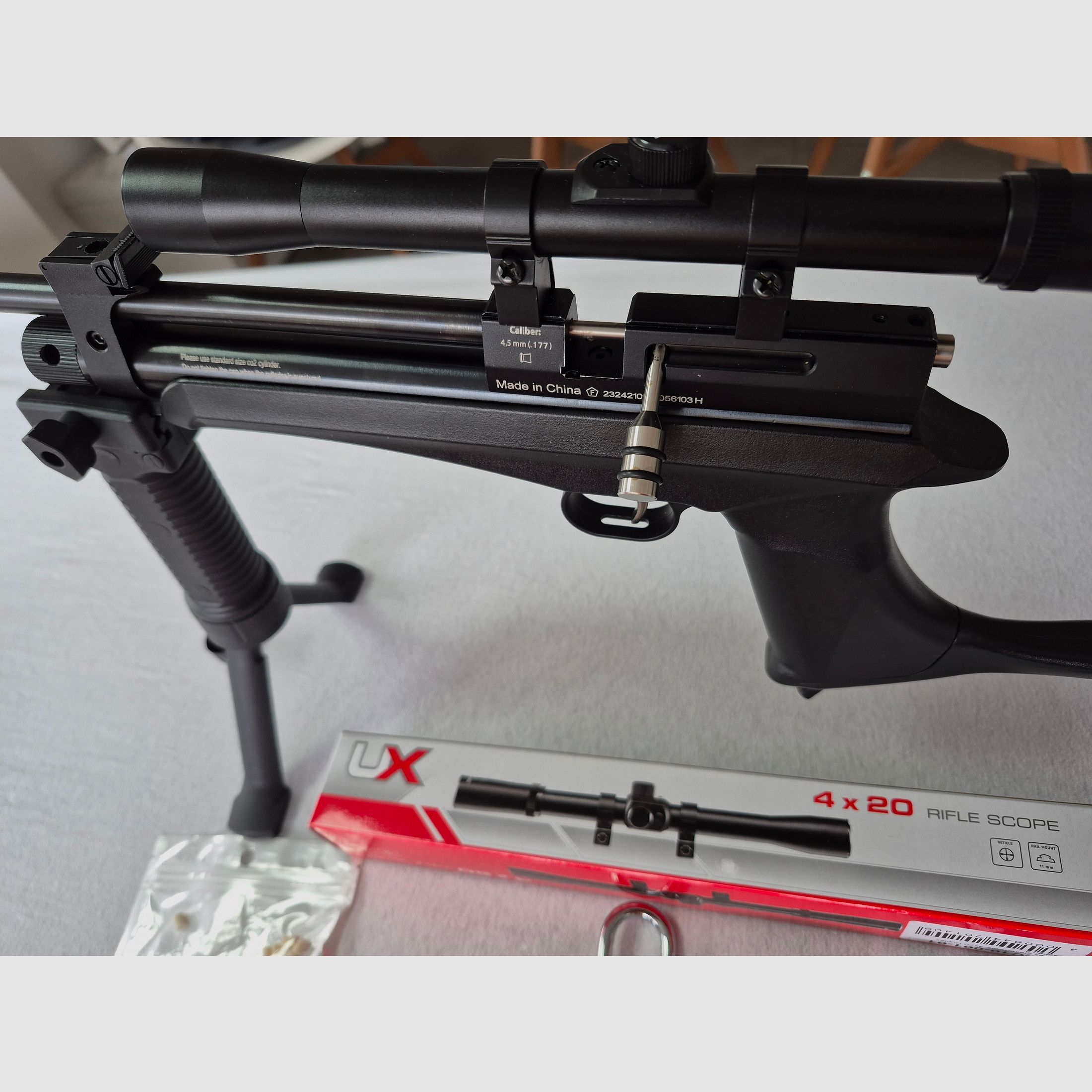 Diana Chaser Gewehr mit viel Zubehör neuwertig mit Rechnung