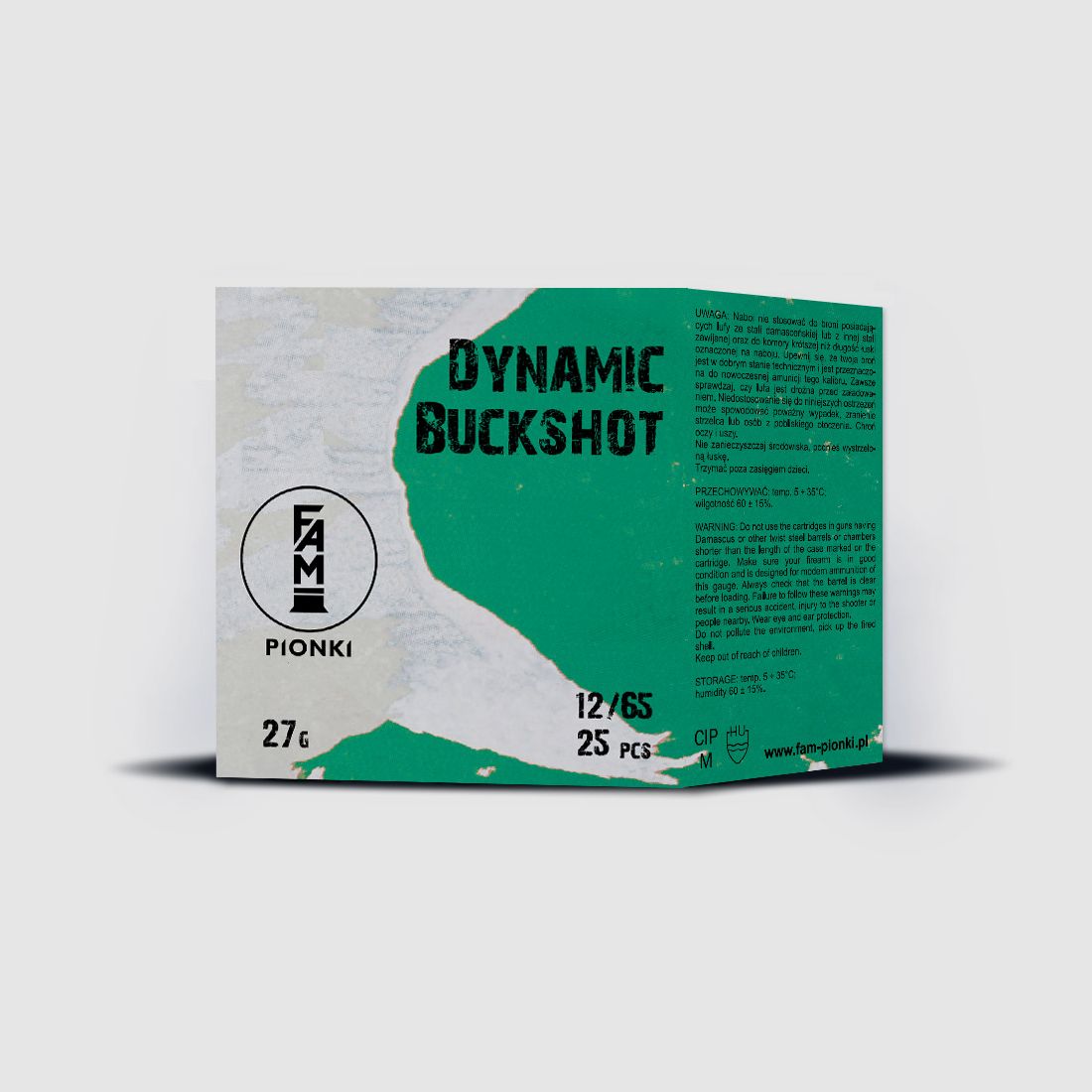 Munitie 12/65 DYNAMIC Buckshot 27 g /9 stuks/ Fam-Pionki