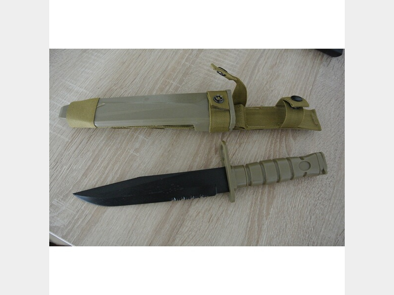 Training Rubber M10 Bayonet FMA Kunststoff Kampfmeeser Dummy Deko Einsetzmesser Gear Armee
