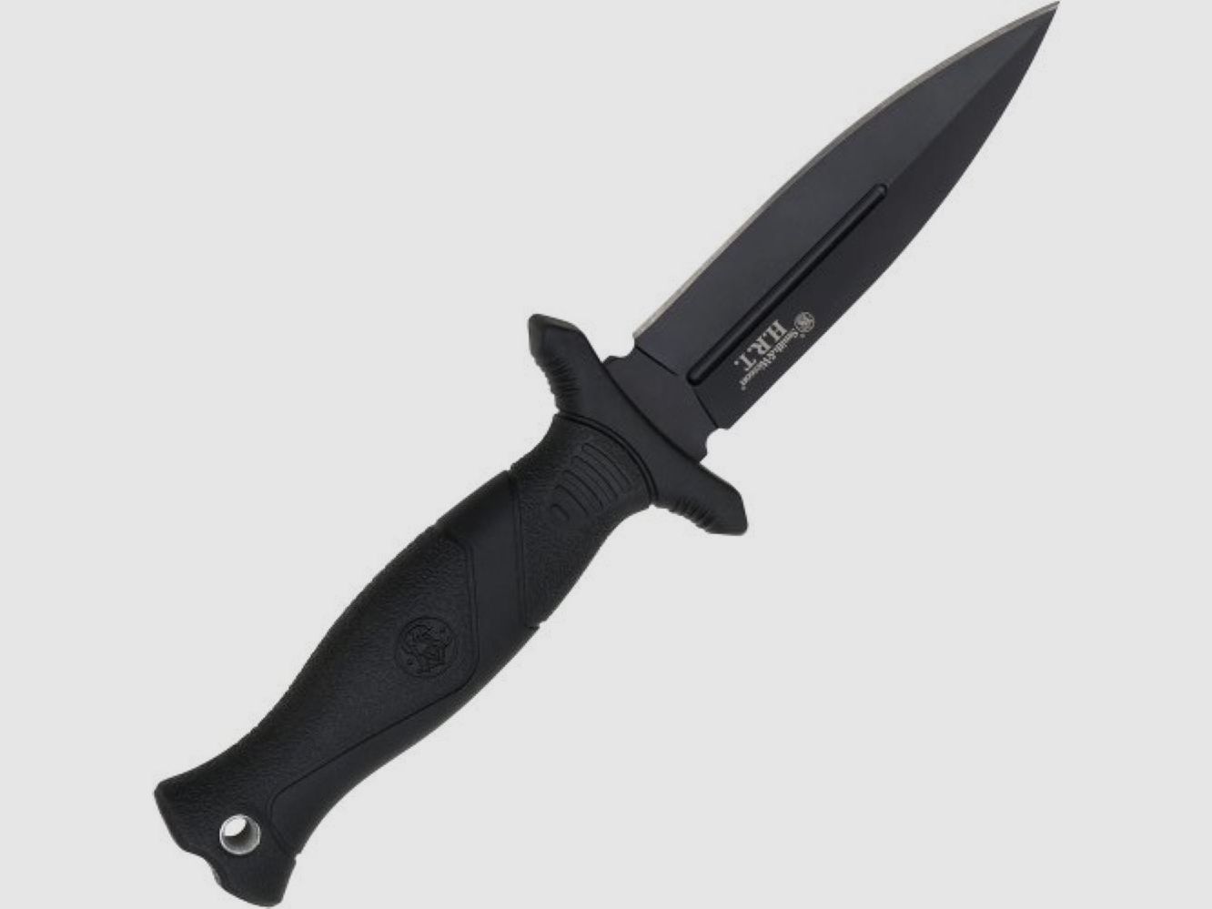 HRT Stiefeldolch mit schwarz beschichteter Klinge