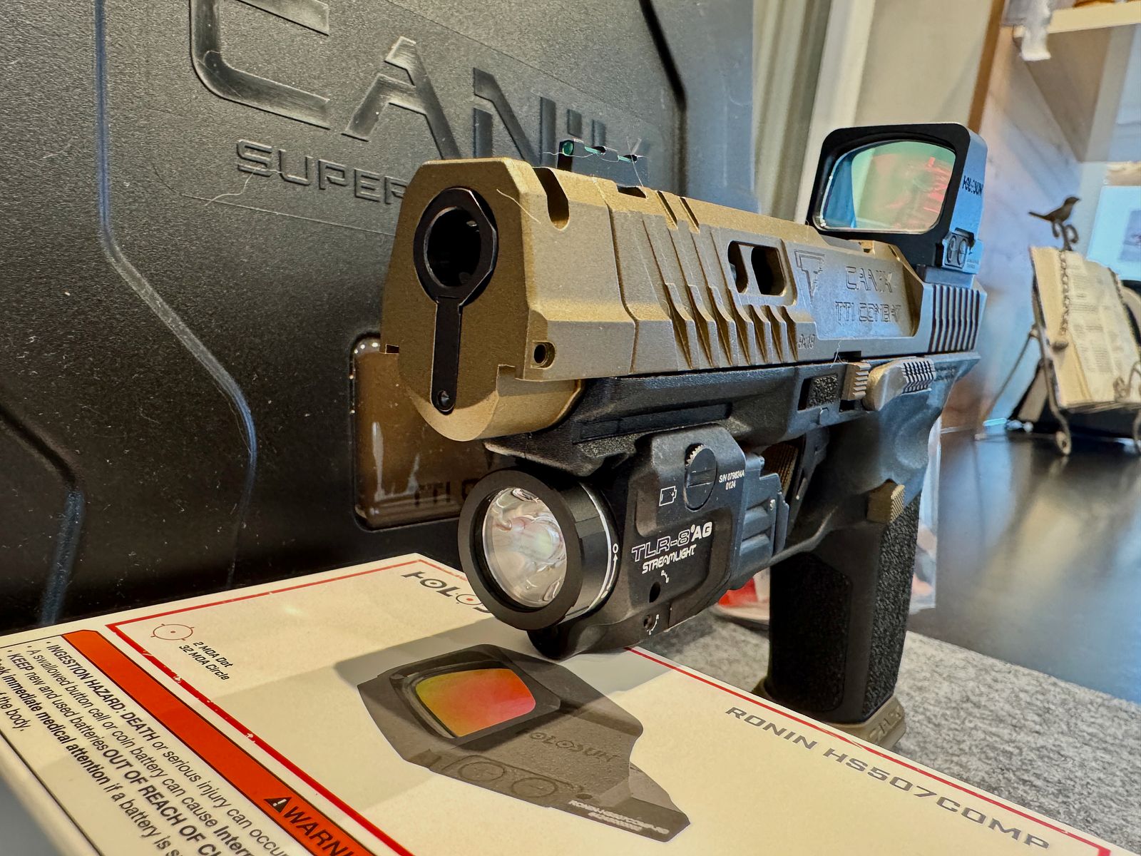 Canik TP9  TTI Combat Taran Tactical 9x19mm