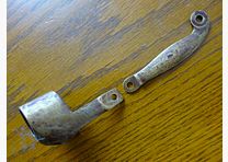 Herrajes de latón para pistola de caballería francesa T 1822 bis. Armas de colección/arma de avancarga/repuesto.