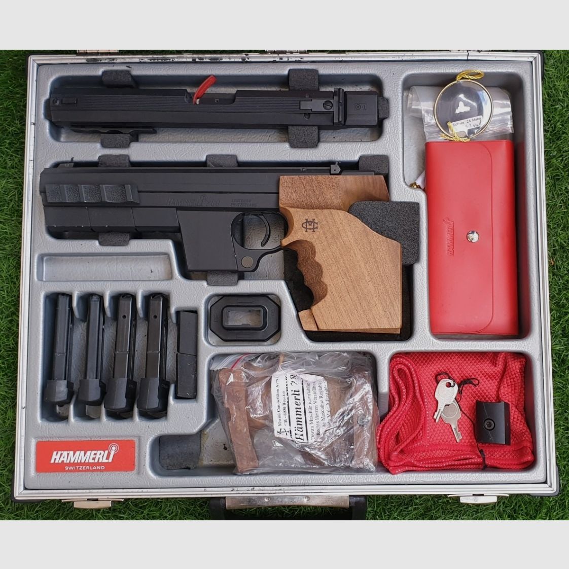 Hammerli 280 pistol + conversion kit