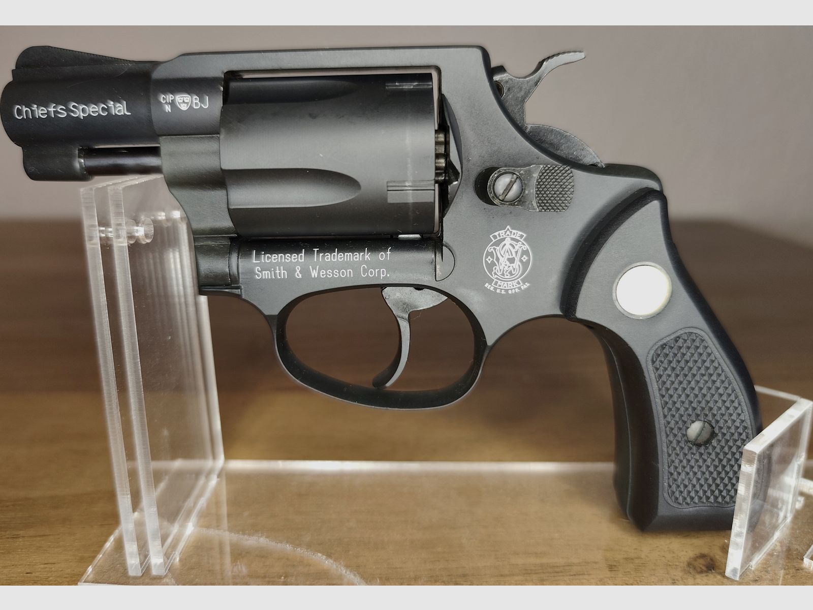 Smith&Wesson Chiefs Special 9mm PTB 794 Silvester-Set 40 Pyro+50 Schuss NC Munition