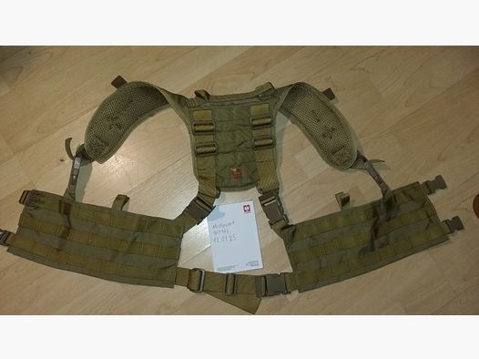 Lindnerhof Chestrig zweiteilig Gen.II mit Gen.II H-H-Harness Coyote